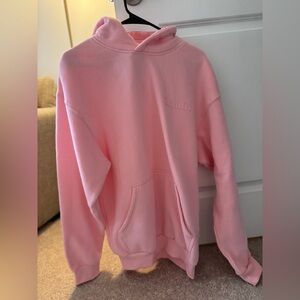 Pink Comfrt Hoodie Sweater
